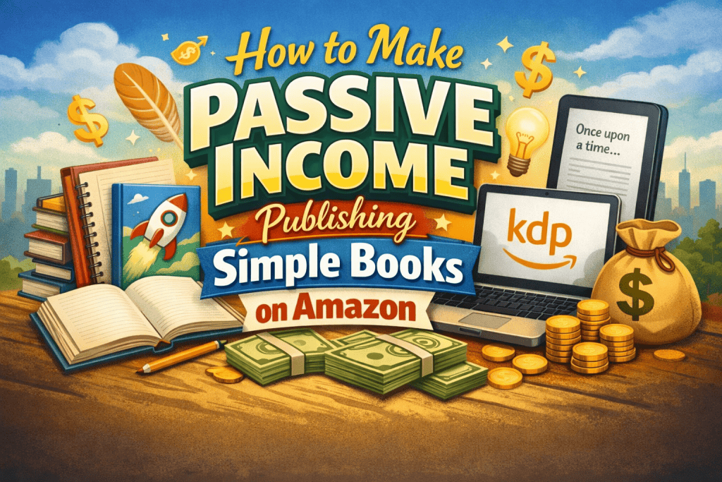 How to Make Passive Income Publishing Simple Books on Amazon.